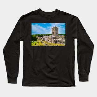 St Davids Cathedral - Historic Buildings - Pembrokeshire, Wales Long Sleeve T-Shirt